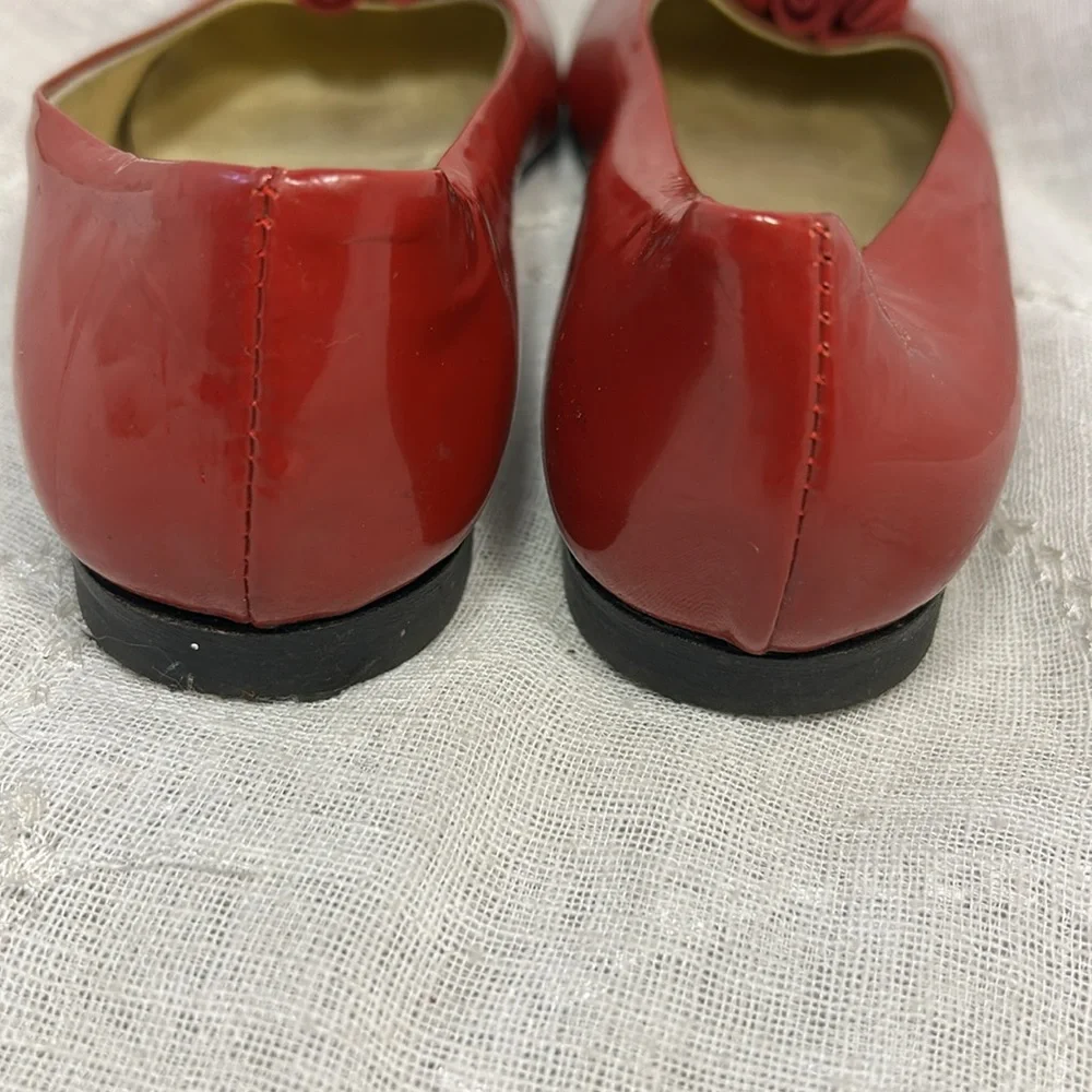 Gallucci made in Italy leather ballet flats